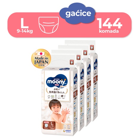 Moony Natural L gaćice MegaBox 2841